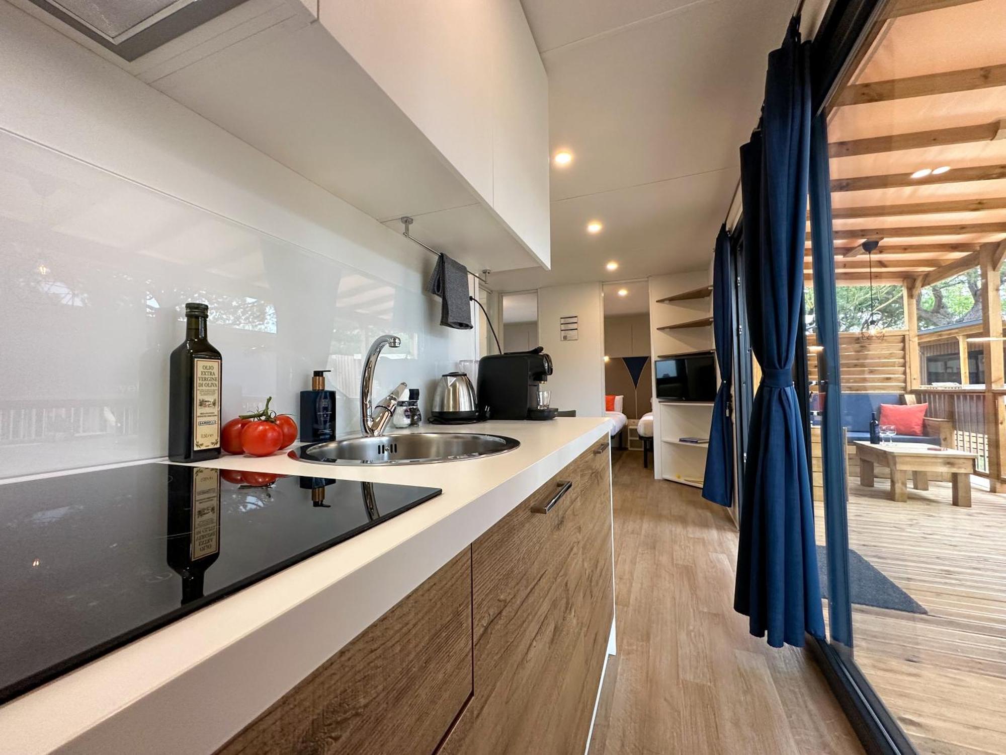 Estivo Premium Deluxe Mobile Homes On Camping Malibu Beach Lido di Jesolo Exterior foto