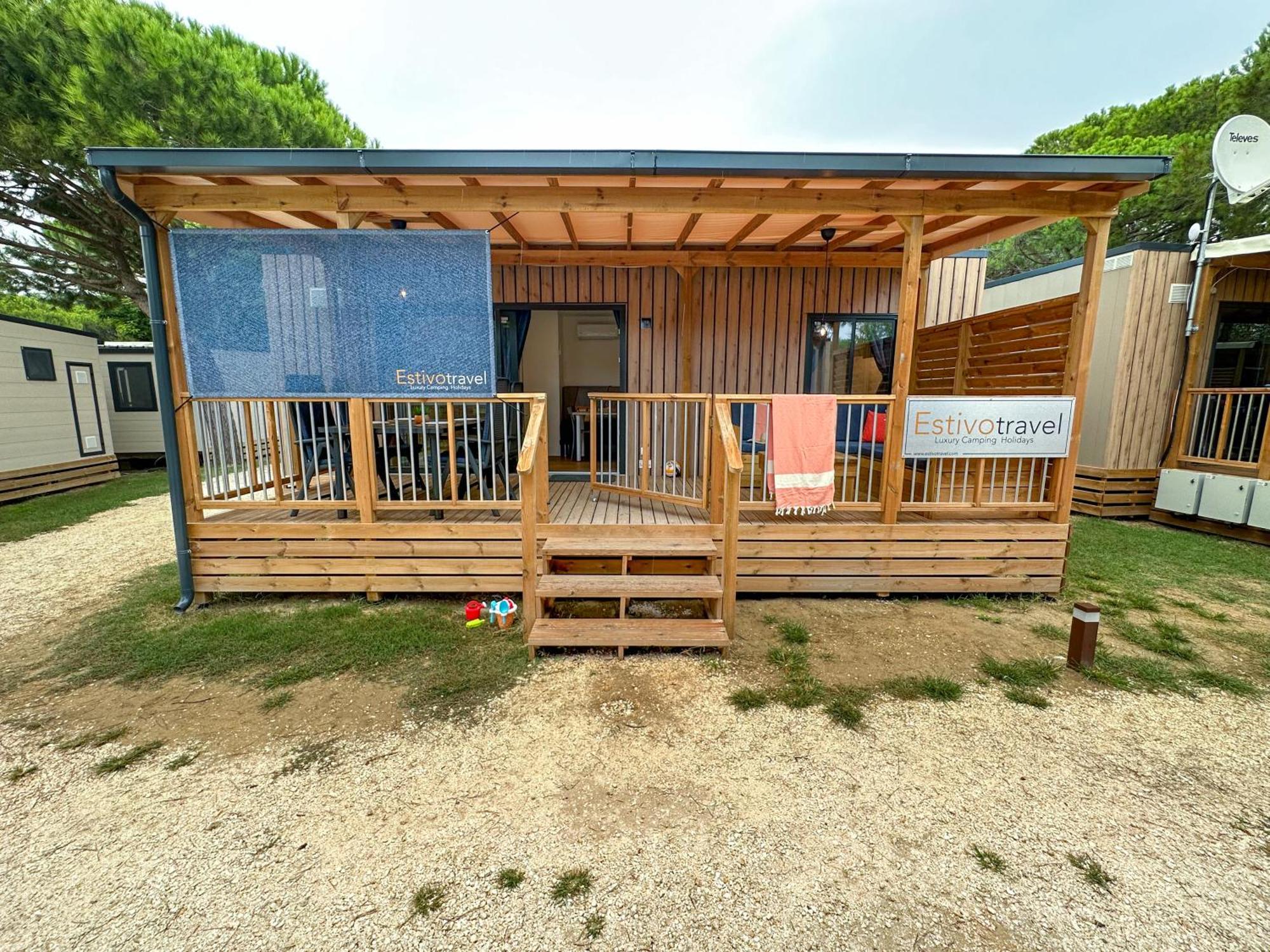 Estivo Premium Deluxe Mobile Homes On Camping Malibu Beach Lido di Jesolo Exterior foto